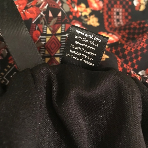 Full Tilt Cold Shoulder Mini Dress Black Lace Trim - Picture 13 of 14